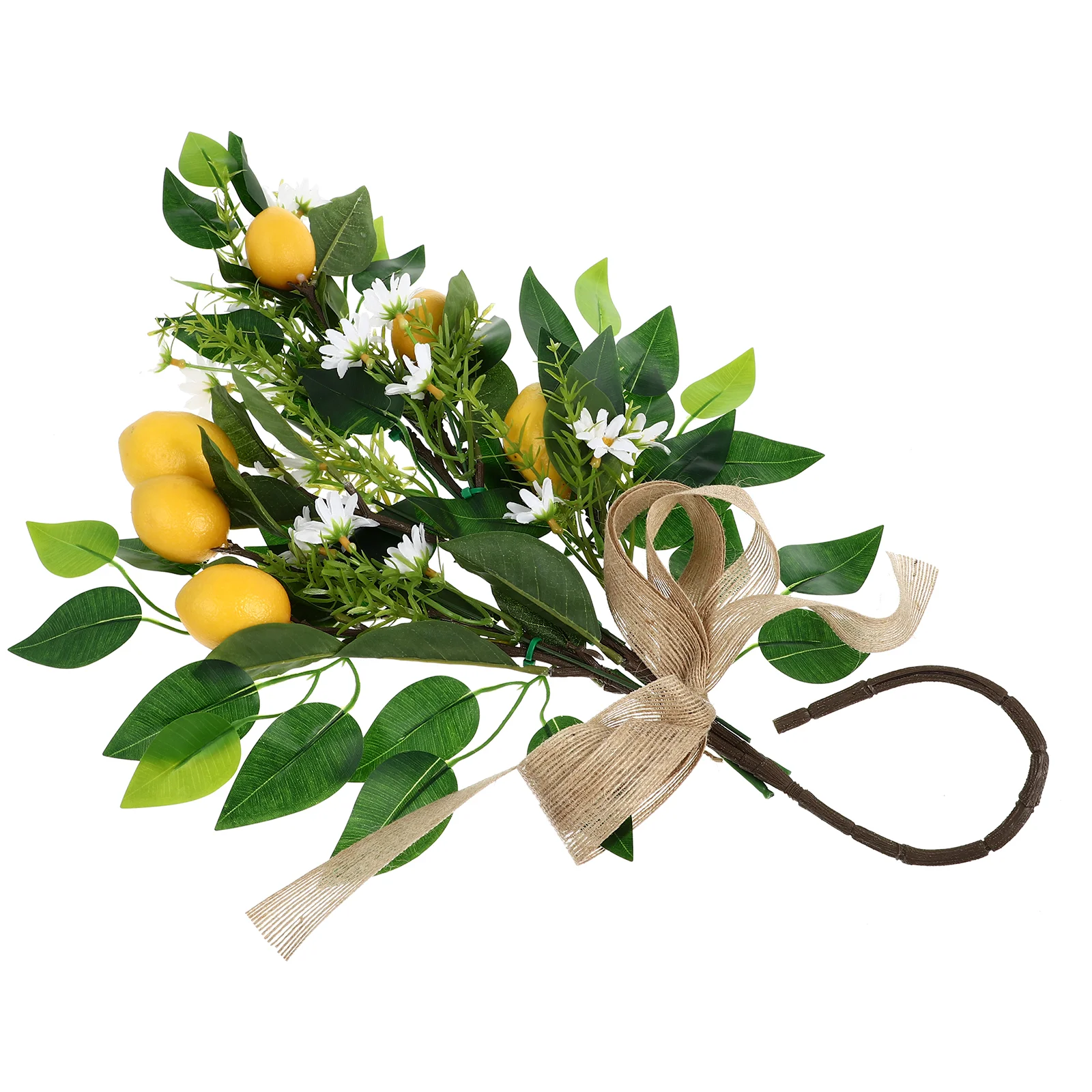 

Garlandfake Artificial Lemon Decor Greenery Wall Floral Farmhouse Decoration Door Front String Twigs Willow Vines Eucalyptus