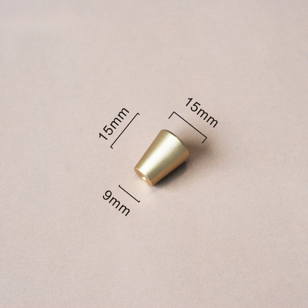 

Скандинавские твердые латунные мебельные ручки, туалетный ящик, конусные ручки, кухонная ручка для шкафа, фурнитура для шкафа