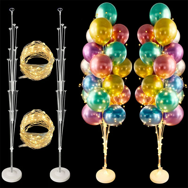 

1/2Set Balloons Stand Confetti Balloon Holder Column Wedding Birthday Party Decoration Kids Baby Shower Balons Support Supplies