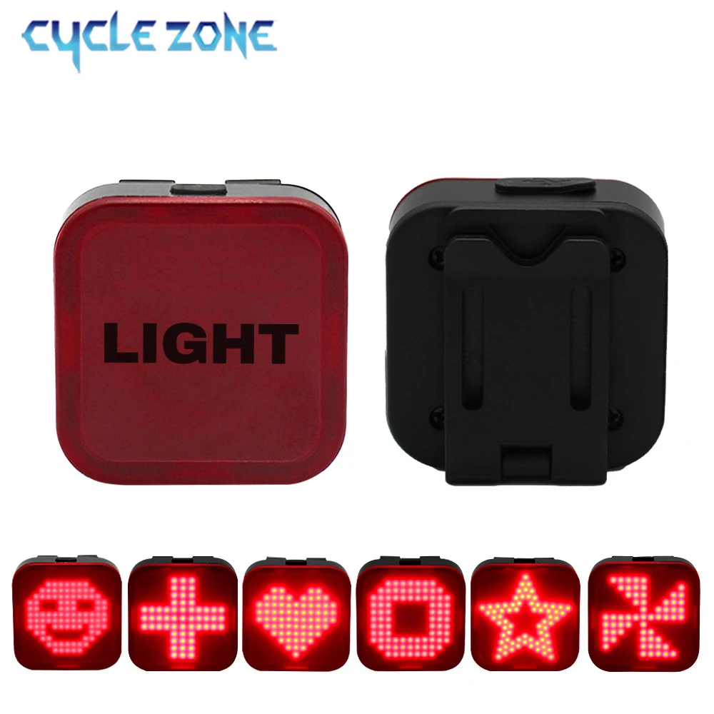 Задний фонарь для велосипеда Type-C Перезаряжаемый задний MTB шоссейного