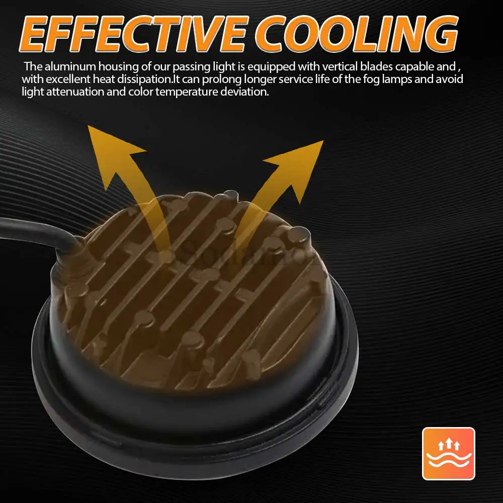 Аксессуары для мотоциклов противотуманные фары 4 5 дюйма светодиодная