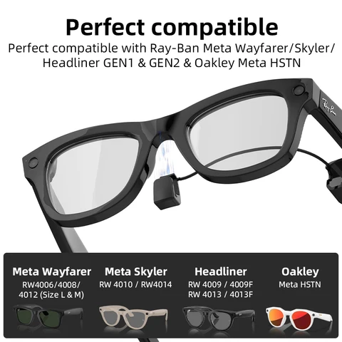 HIBLOKS кабель для зарядки Ray-Ban Meta Wayfarer