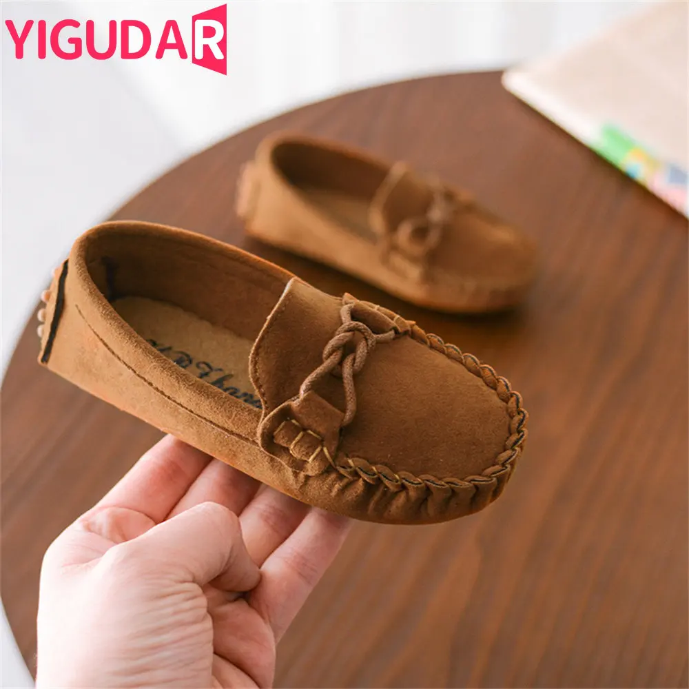 

Kids Shoes Candy Colors Unisex Boys Girls Soft Loafers Slip-on Shoes For Children zapatos informales baby shoes Moccasins