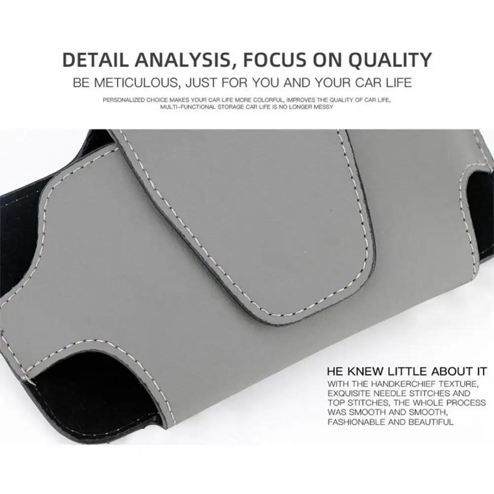 

Автомобильная сумка для хранения полезная защита от падения широкое применение солнцезащитный козырек для автомобиля