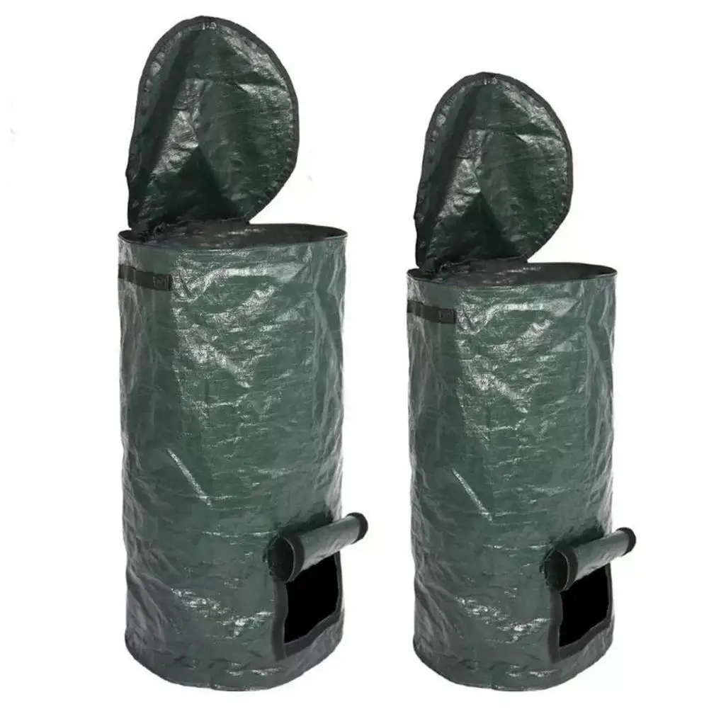 

Ultra-Thick Practical Trash Can Lawn Yard Leaf Waste Bags with Handles for Outdoor