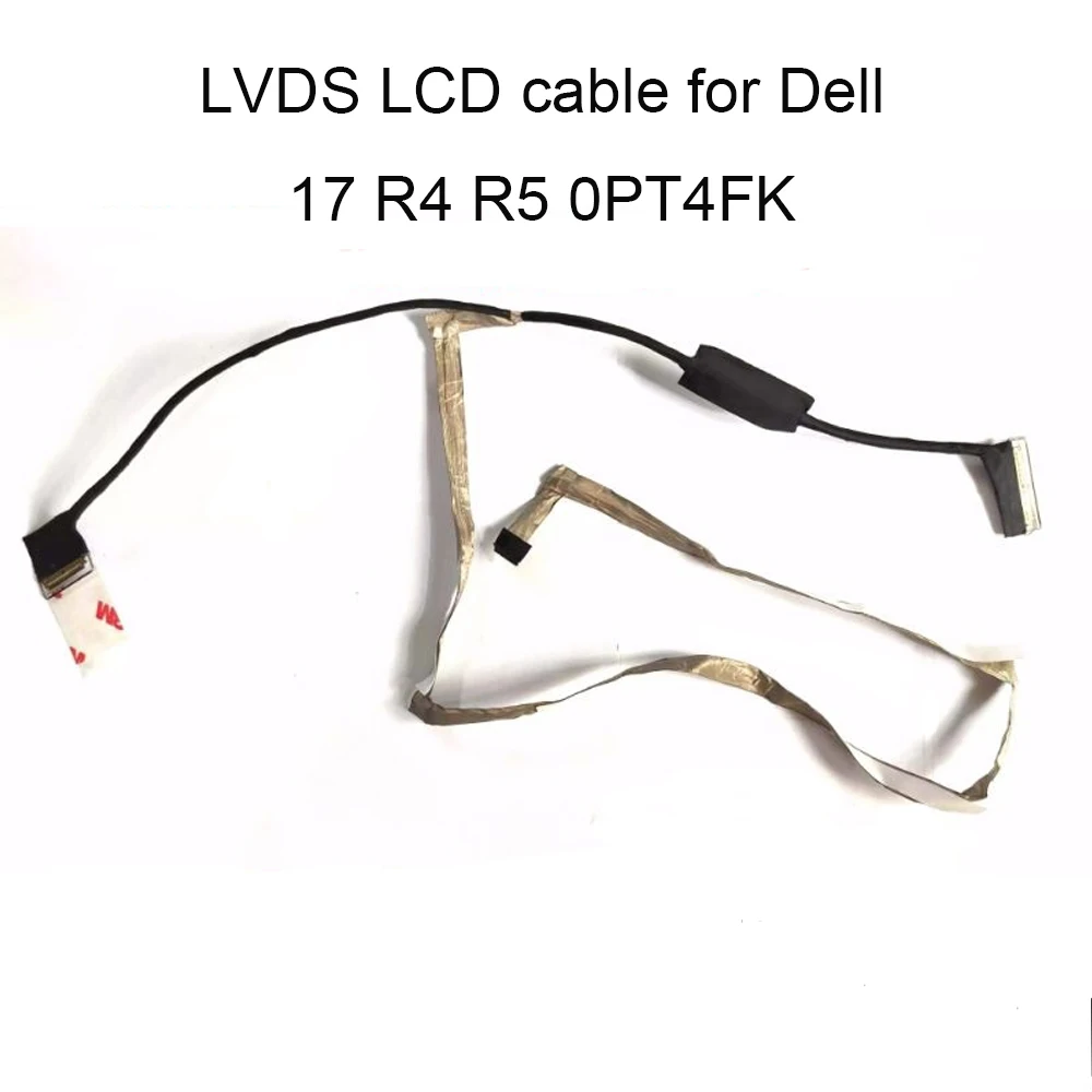 PT4FK компьютерные кабели LVDS LCD FHD кабель для Dell Alienware 17 R4 R5 CN 0PT4FK DC02C00DN00 BAP20 LVD экран видео лента линия