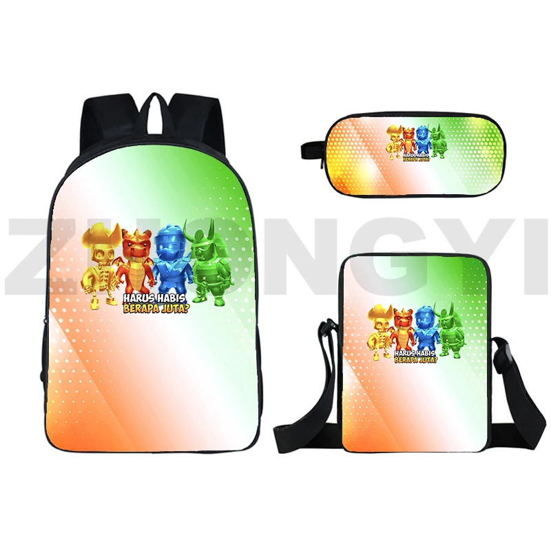 

3 шт./комплект, женский рюкзак с 3D-принтом