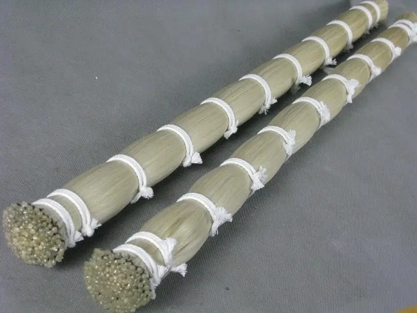 100 г лошадиные волосы AAA белые детали для банта монгольские жерелья 80-82 см