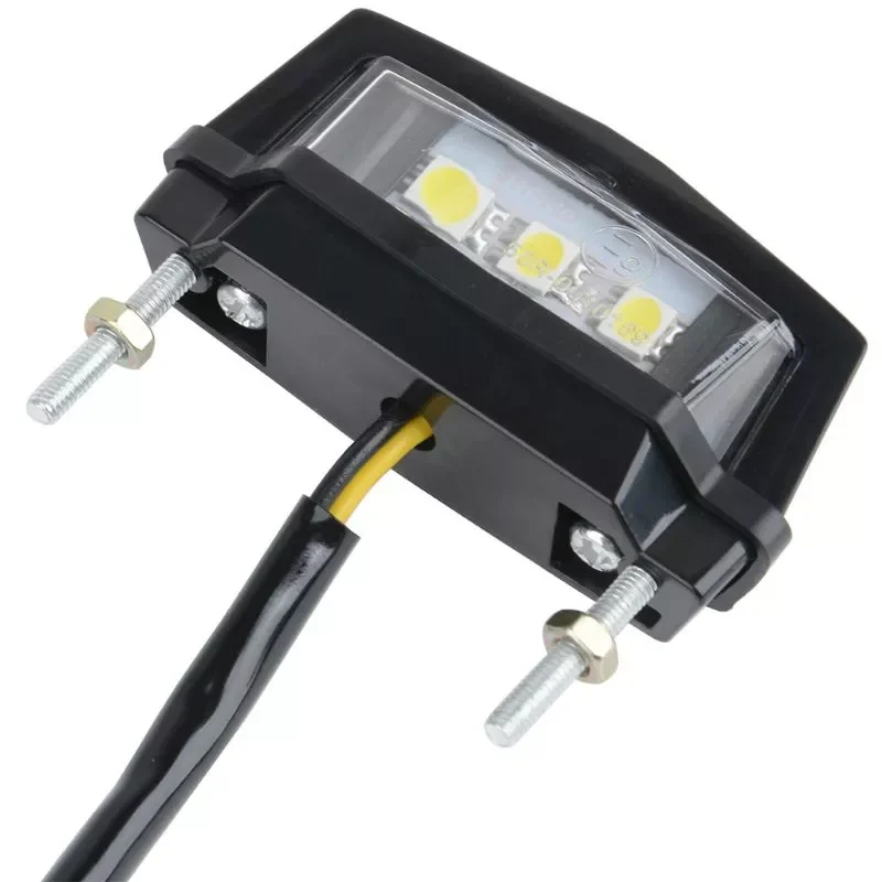

Motorcycle License Plate LED light Waterproof Motorcycle License Light 12V