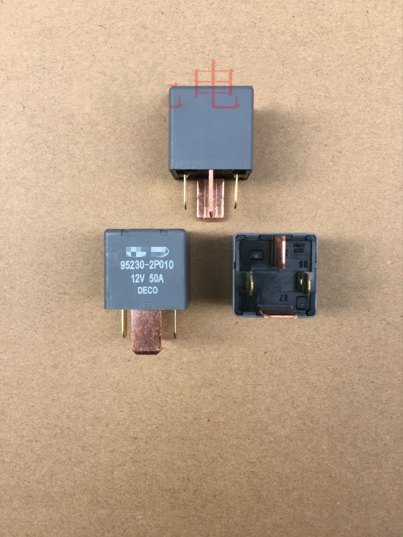 

3pcs Car Relays For DECO Automotive Relay for Hyundai Kia car Headlight Air Conditioning Relay 95230-2P010 DC12C 50A