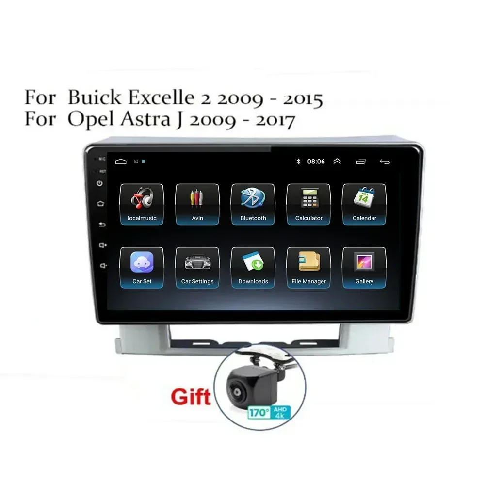 Android 13 2din Стерео автораido для Buick Excelle 2 2009-2015 Opel Astra J Автомобильная мультимедийная