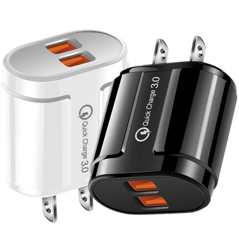 

Адаптер для быстрой зарядки с двумя USB-портами, 500 шт.