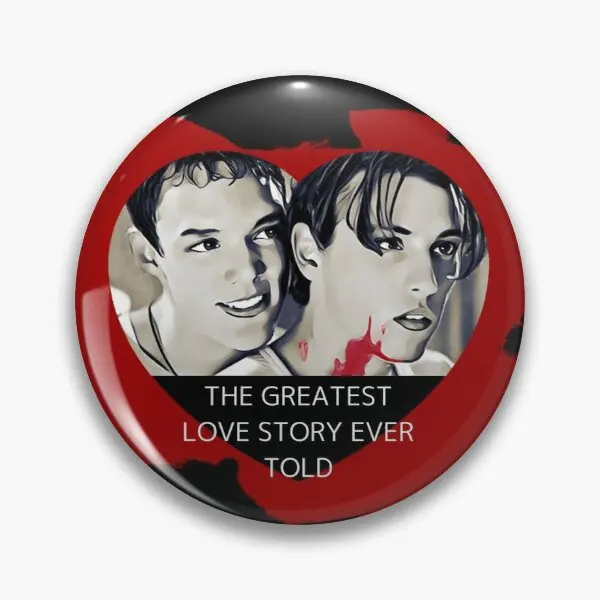 

Лучшая история любви, настраиваемая мягкая кнопка, булавка, подарок, Декор, креативный воротник для влюбленных, одежда, Забавный мультяшный ...