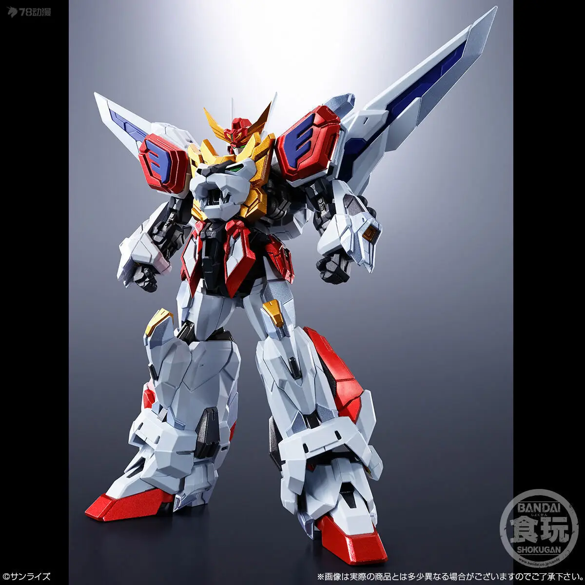 Фото В наличии: Оригинальная аниме-фигурка BANDAI SHOKUGAN SMP ALTERNATIVE DESTINY Brave KING EXKIZER, коллекционная модель, игрушка для сборки, подарок. №1