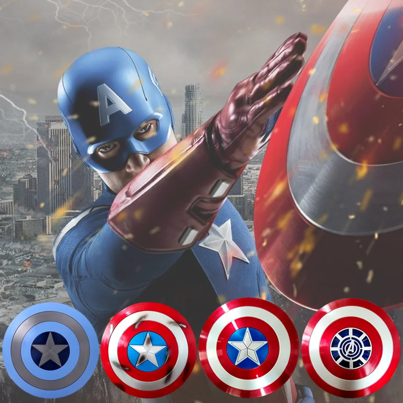 

1:1 Captain America Shield Toys ML Legends The Avengers Action Figure Full Metal Cosplay Props Home Decor Peripheral Boy Gifts