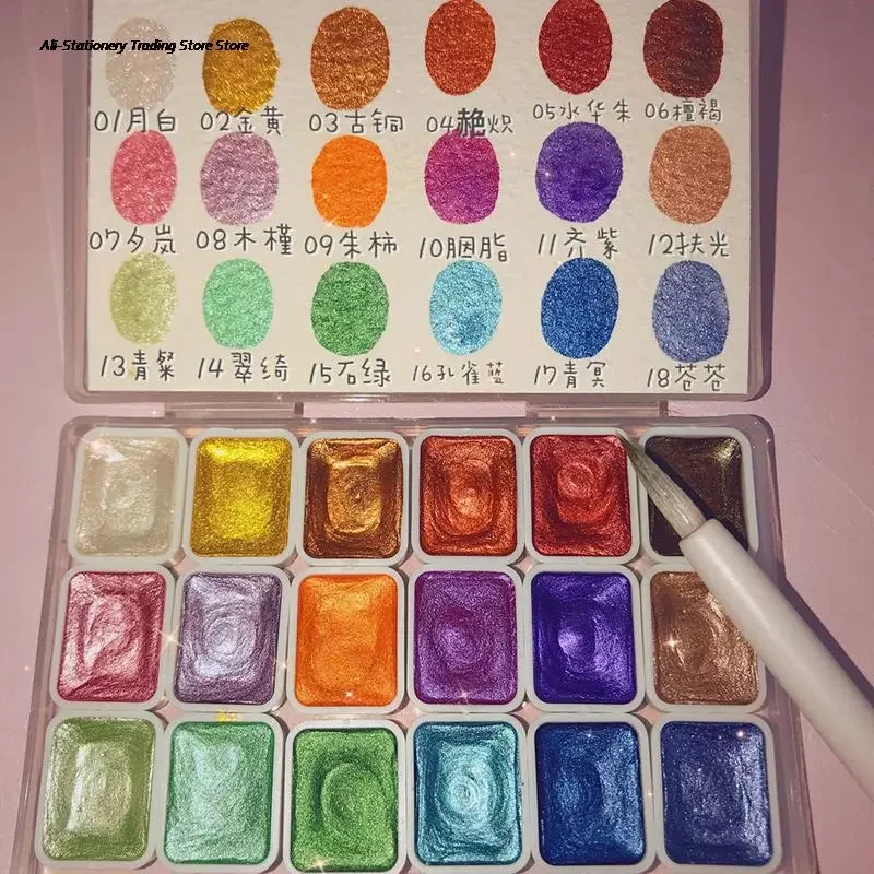 

Pearlescent Watercolor Pigment For Nails Abstract Nail Art Pigment Magic Pearl Chrome Polish Manicure Glitter