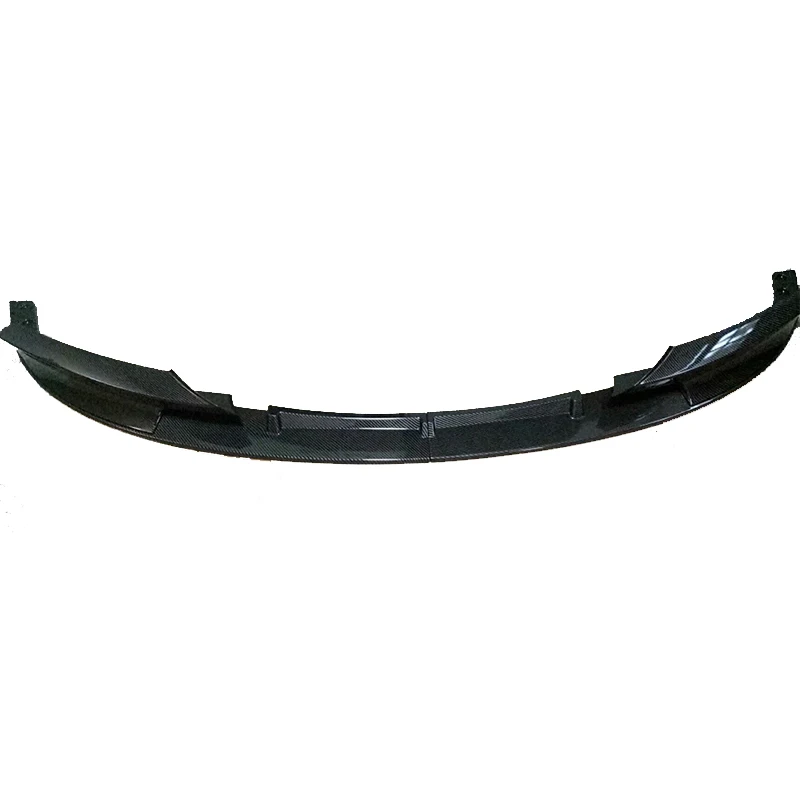 Автомобильный передний спойлер для губ разветвители фартук BMW F30 M Sport 2012-2018 ABS Carbon