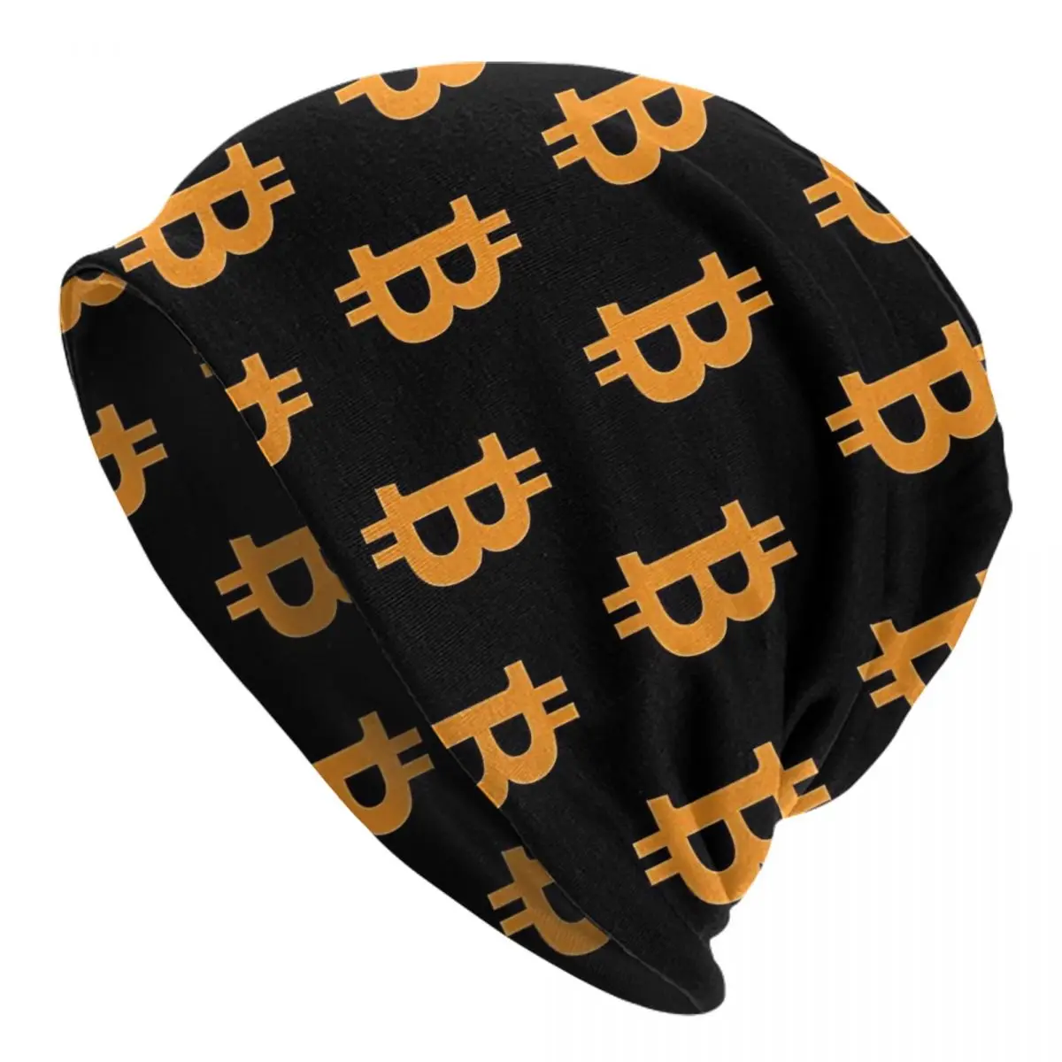 Bitcoin Cryptocurrency - Bitcoin BTC Adult Men's Women's Knit Hat Keep warm winter Funny knitted hat