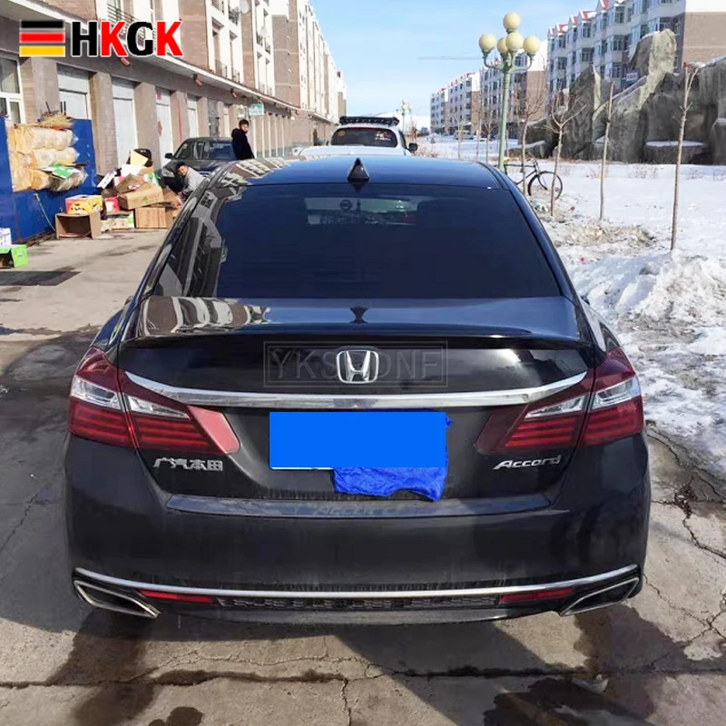

Спойлер для заднего крыла автомобиля, из АБС-пластика, для HONDA Accord 9, 2014, 2015, 2016