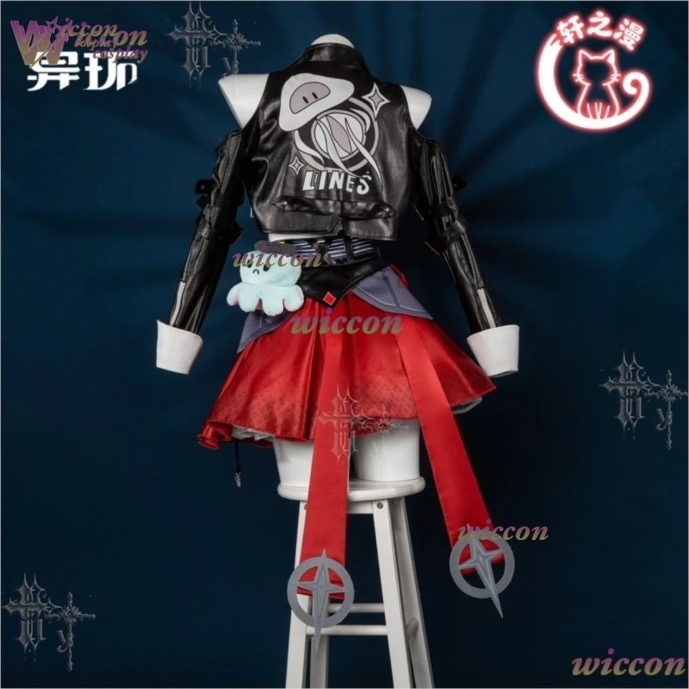 Фото Костюм для косплея Myon Rin из игры Neverness To Everness, сценический наряд певицы, платье для выступлений персонажа игры, наряд на Хэллоуин №3