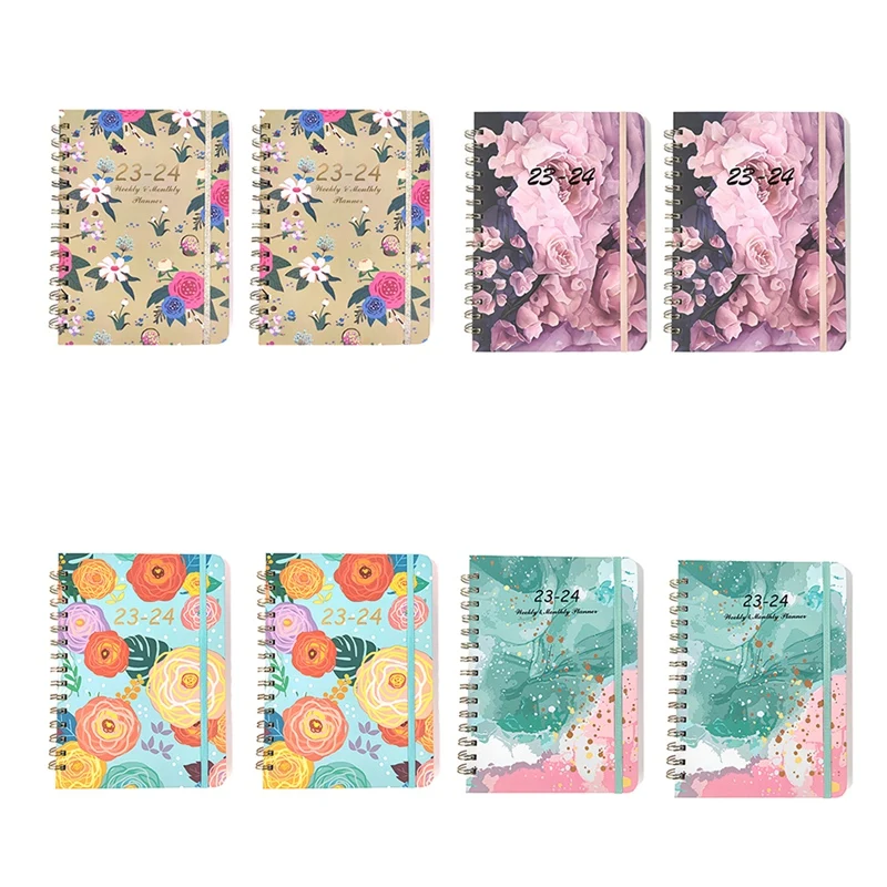 

2023-2024 Weekly Planner Book Suitable For Planning And Arranging Travel Time Management Tools (A)