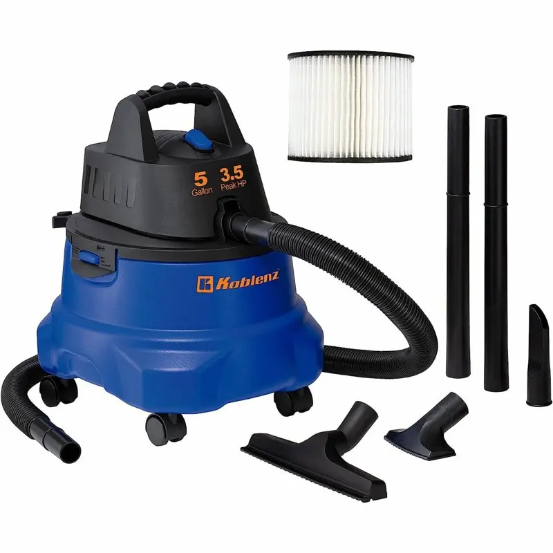 

Gallon 3.5 Peak HP Wet Dry Blow Shop Vacuum - Blue