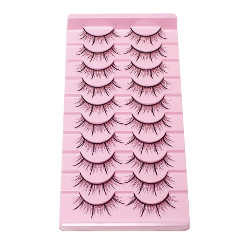

Natural Look False Eyelashes Japanese Style Cosplay Fake-Eyelashes Anime Lashes Drop Shipping