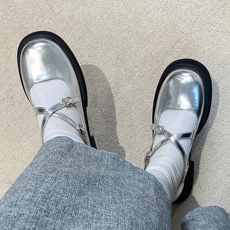 

Elegant Dress Ladies Pumps Shoes Sandal Buckle Strap Fashion Female Casual Outdoor Slides Party Shallow Women Med Heels Sandals