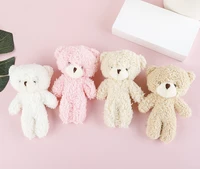 kawaii cartoon bear plush toy pearl plush doll mini teddy bear backpack car pendant birthday holiday gift 10 off the second one