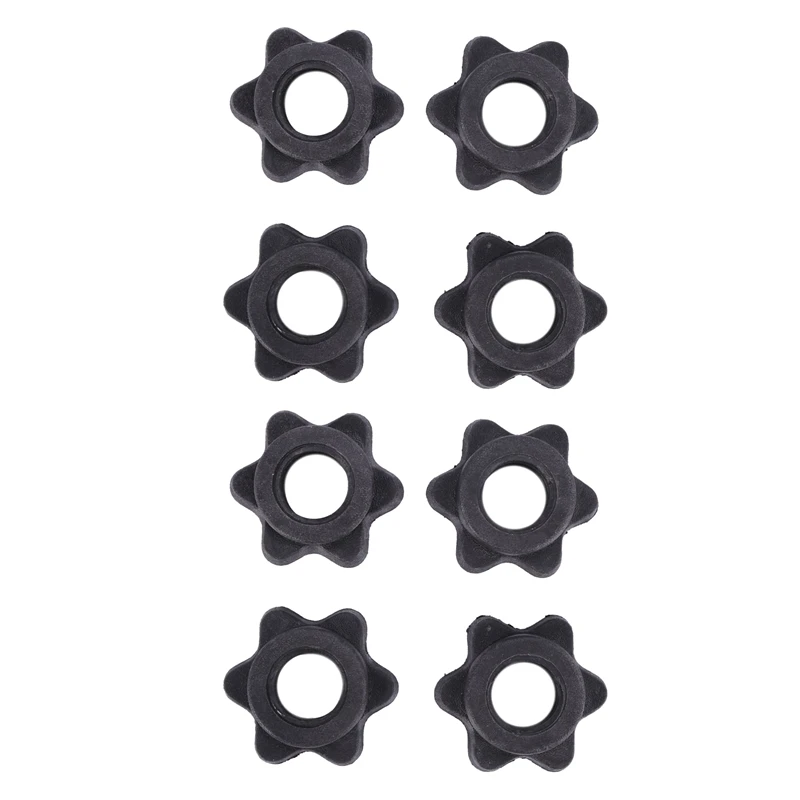 

4 Pairs Dumbbell Hex Nut,Dumbbell Rod Nut,Spinlock Collars For Barbells Bars Training Sports