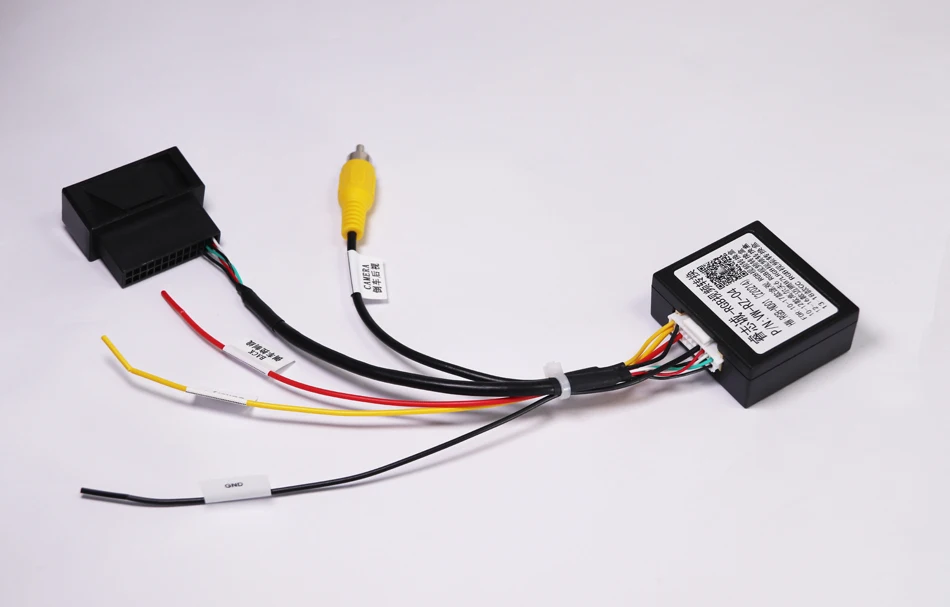 26-контактный адаптер RGB в CVBS (RCA) AV-сигнала для VW оригинальная камера заднего вида