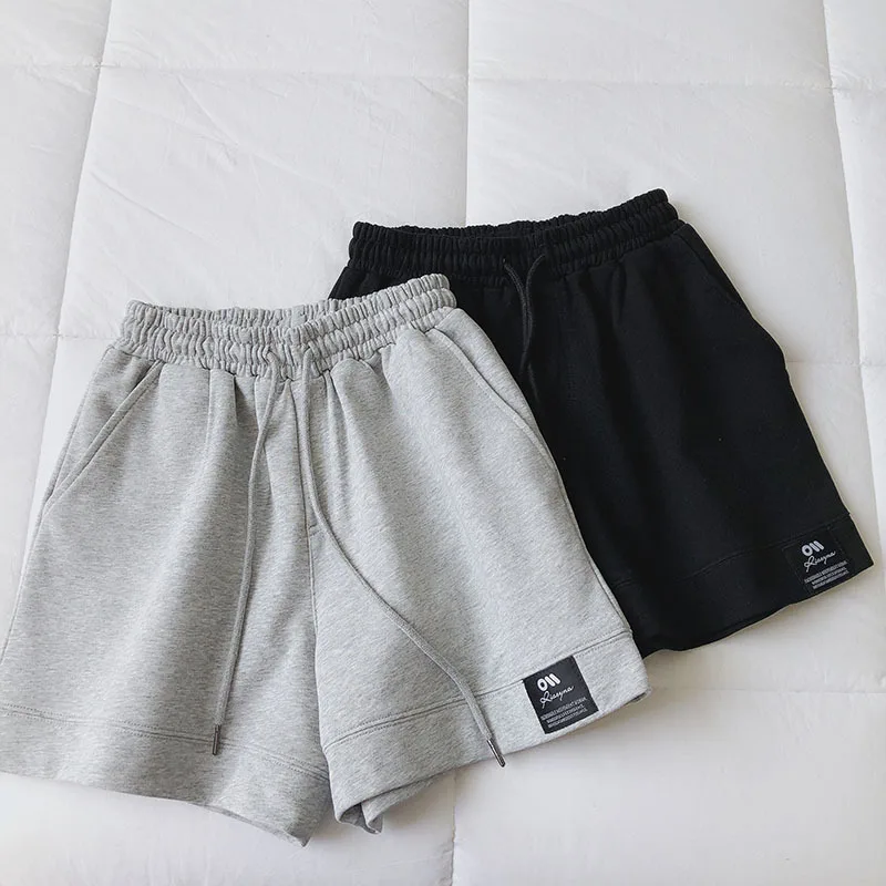 

Women's Sports 2023 Shorts Loose In Summer Running Leisure A Wide Leg High Waist Thin Cotton Hot Pants Versatile Stamp Student
