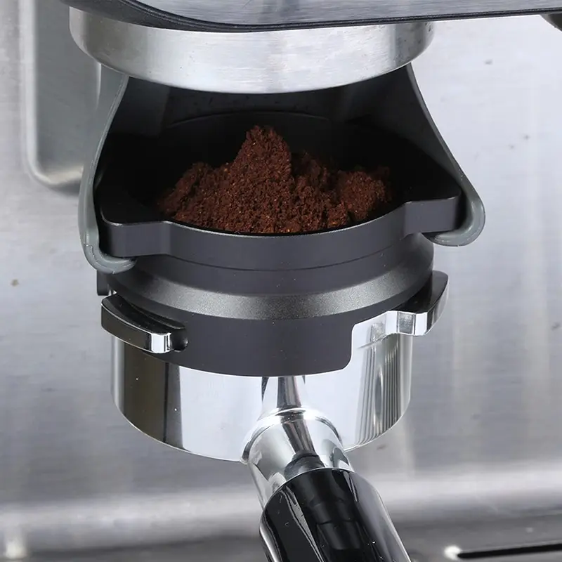 

54MM Rotatable Alloy Coffee Dosing Ring For Breville 8 Series Portafilter Baskets Coffee Machines Funnels Accessories