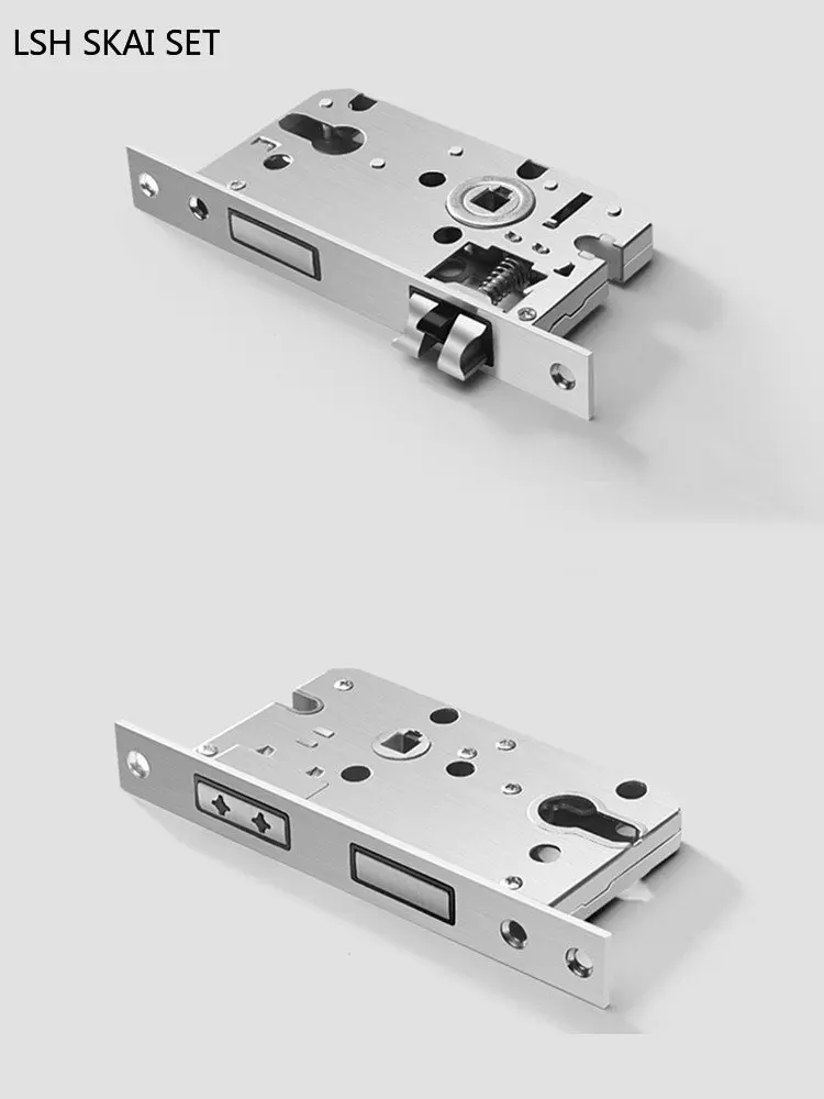 Флюоресцентный замок для внутренней двери спальни дверной из цельной древесины