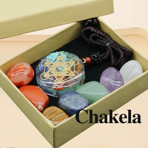 Набор кристаллов семи чакр