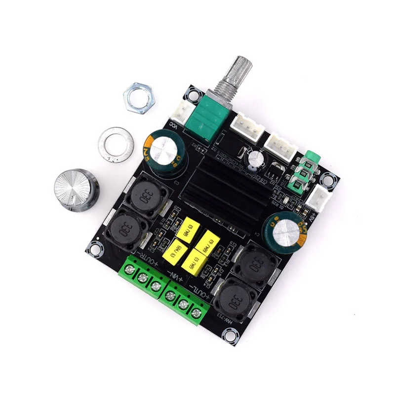 XH-M568 мощная плата цифрового аудиоусилителя TPA3116D2 усилителя динамика 50 Вт * 2