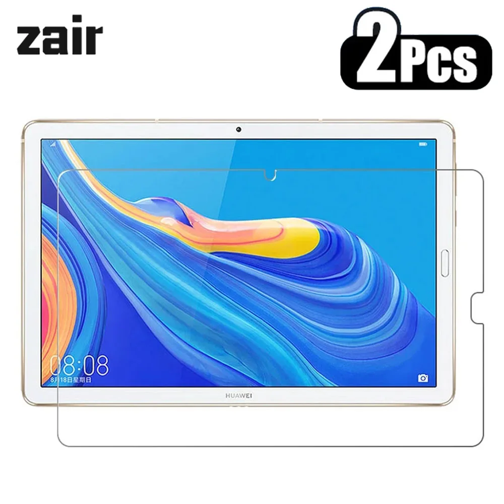 

(2 упаковки) 9H закаленное стекло для Huawei MediaPad M6 10,8 2019 дюйма искусственная кожа Защита экрана от царапин пленка для планшета