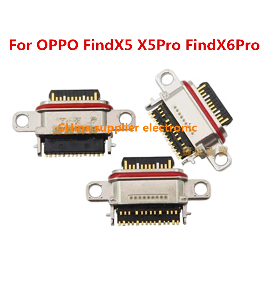 

10 шт.-100 шт. для OPPO FindX5 X5Pro FindX6Pro USB-коннектор для зарядки разъем док-станции