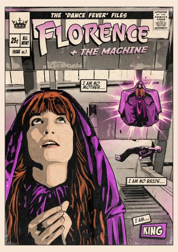 

Плакат "Florence and The Machine" на холсте