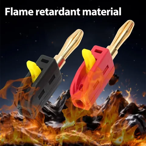 Портативный 32A 4 мм штекер типа «банан»  черный/красный