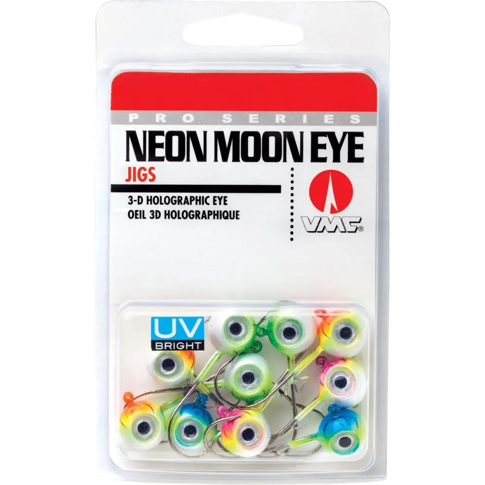 

Neon UV Bright Moon Eye Jig Kit - 1/4 oz