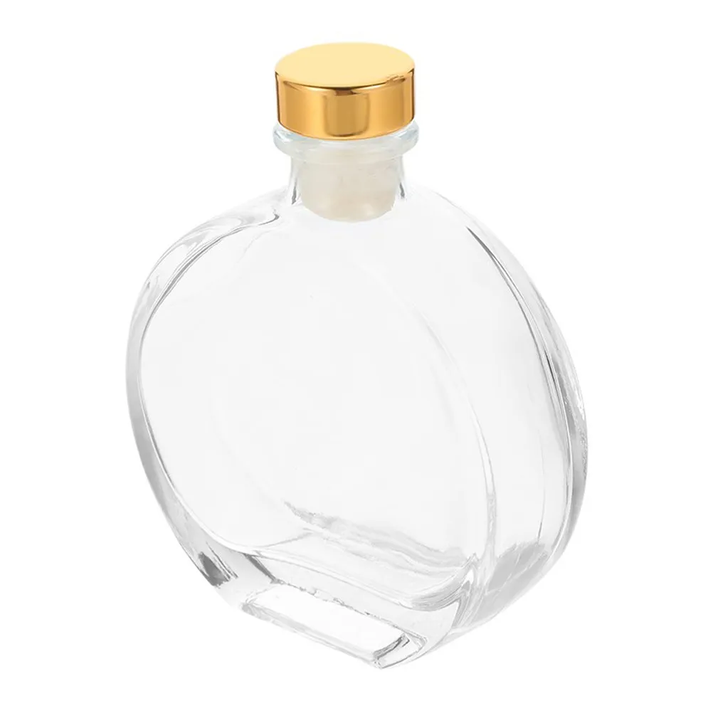 Фото Набор из 1-го стеклянного флакона для ароматерапии, большой емкости, многоразового использования, для эфирных масел и парфюмерии, для домашнего декора и ароматизации №1