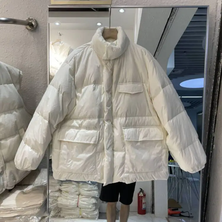 

New Women Down Jacket Casual Style Autumn Winter White Duck Down Coats And Parkas Female Outwear
