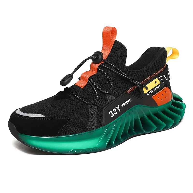 

Fall Men'S Low-Top Round Toe Injection Shoes Sports Daily Sports Old Shoes