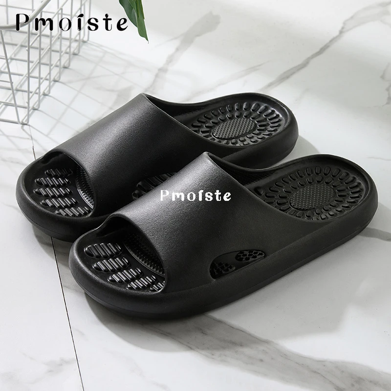 Women's Home Slippers Comfortable Flat Massage Shoes for Woman Indoor Non-slip Designer Slides 2023 Summer Slipper Outdoor