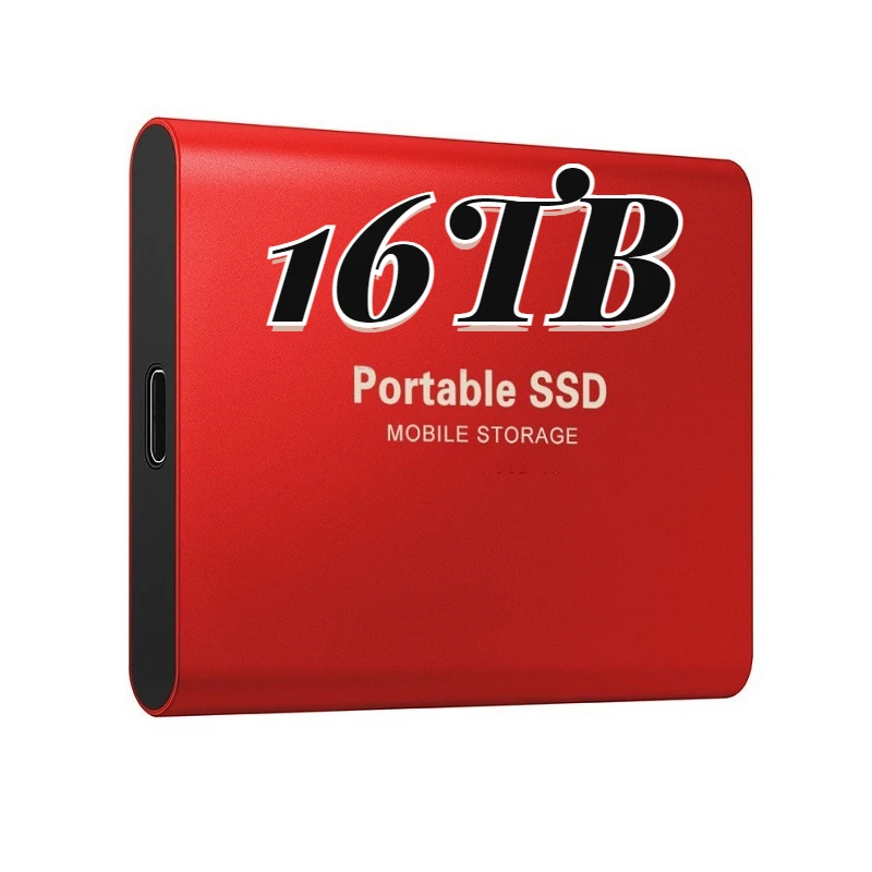 

USB 3.0 SSD Mobile Solid State Drive 16TB Portable Hard Drive Computer Laptop Portable Mobile Hard Drives External Hard Drive