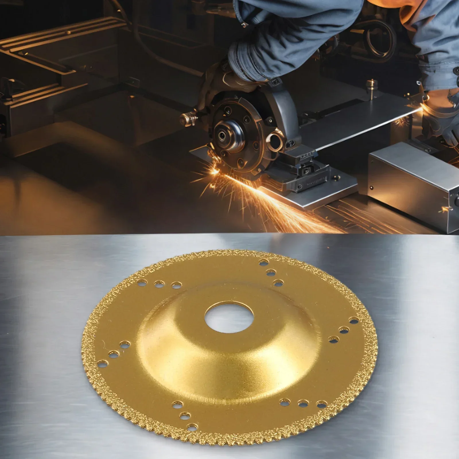 Практичный отрезной диск износостойкая угловая шлифовальная машина алмазный