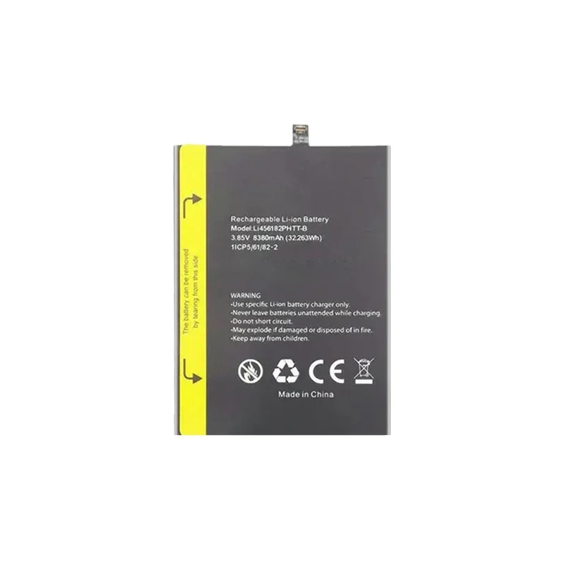 Фото Аккумулятор Ли 456182 PHTT-B 8380 мАч для аккумуляторов Blackview BV8800 №3