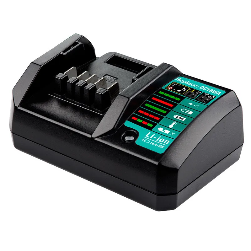 For Makita 14.4V-18V Li-Ion Battery Charger DC18WA Rechargeable Power Tool 100V-240V Lithium BL1815G BL1413G |
