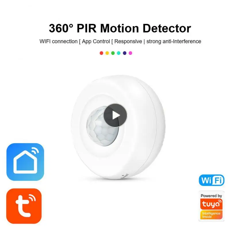 

Long Standby Tuya Infrared Passive Detector Remote Control Security Burglar Alarm Smart Life Wifi Pir Motion Sensor Smart Home